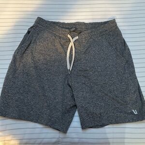 Vuori Ponto Short, Super Soft, Heather Grey, Large, 7” inseam, great condition